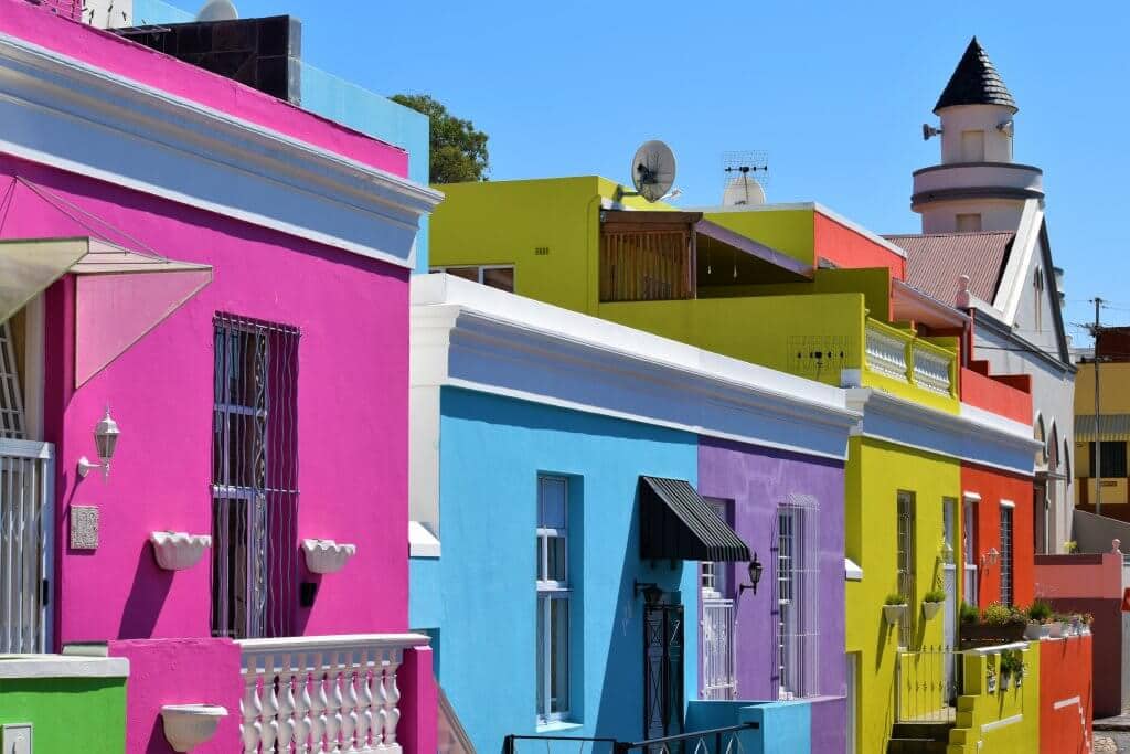 A beautiful houses on street