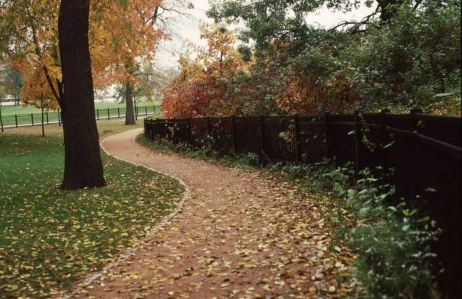 McKinley Park Chicago in fall