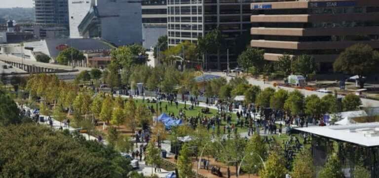 Massive growth in Dallas downtown