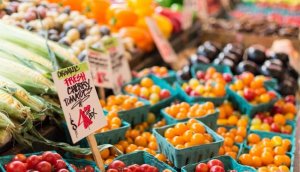 Fresh market in San Antonio