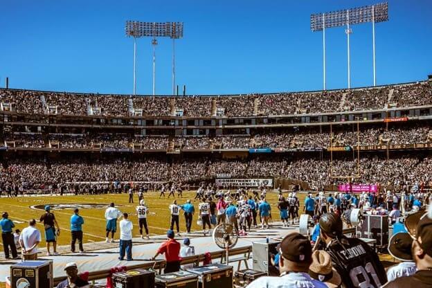 Oakland Coliseum in Oakland