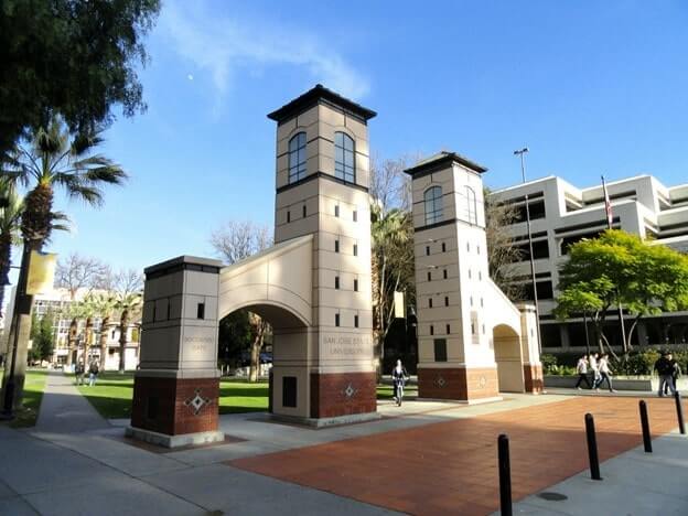 Architectural gates in San Jose