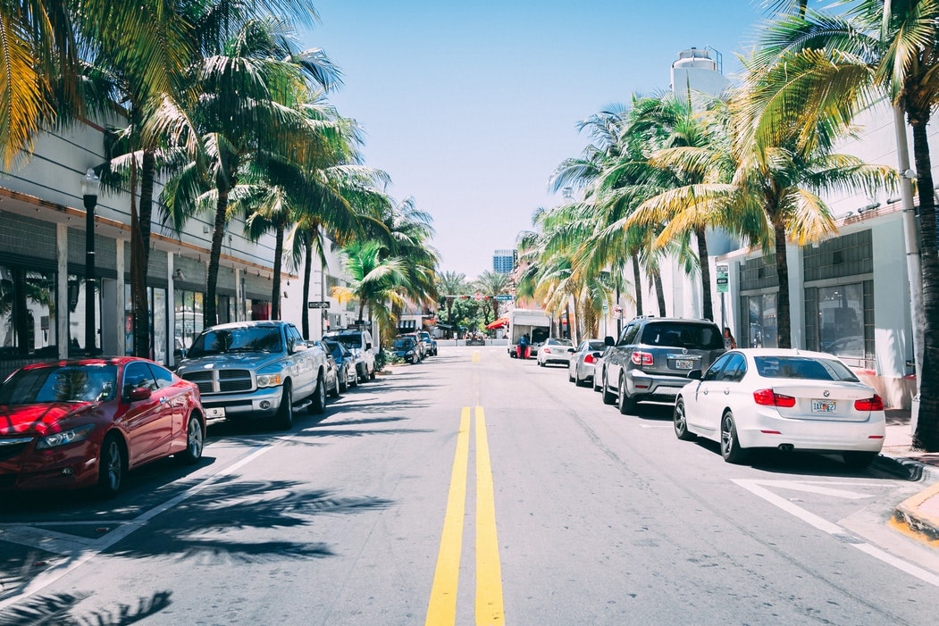 South Beach Neighborhood Attraction Collins Avenue Photo