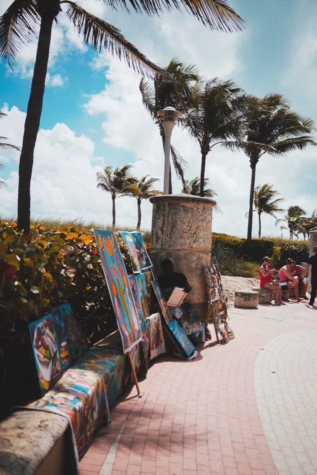 South Beach Neighborhood Attraction South Pointe Park Pier Photo