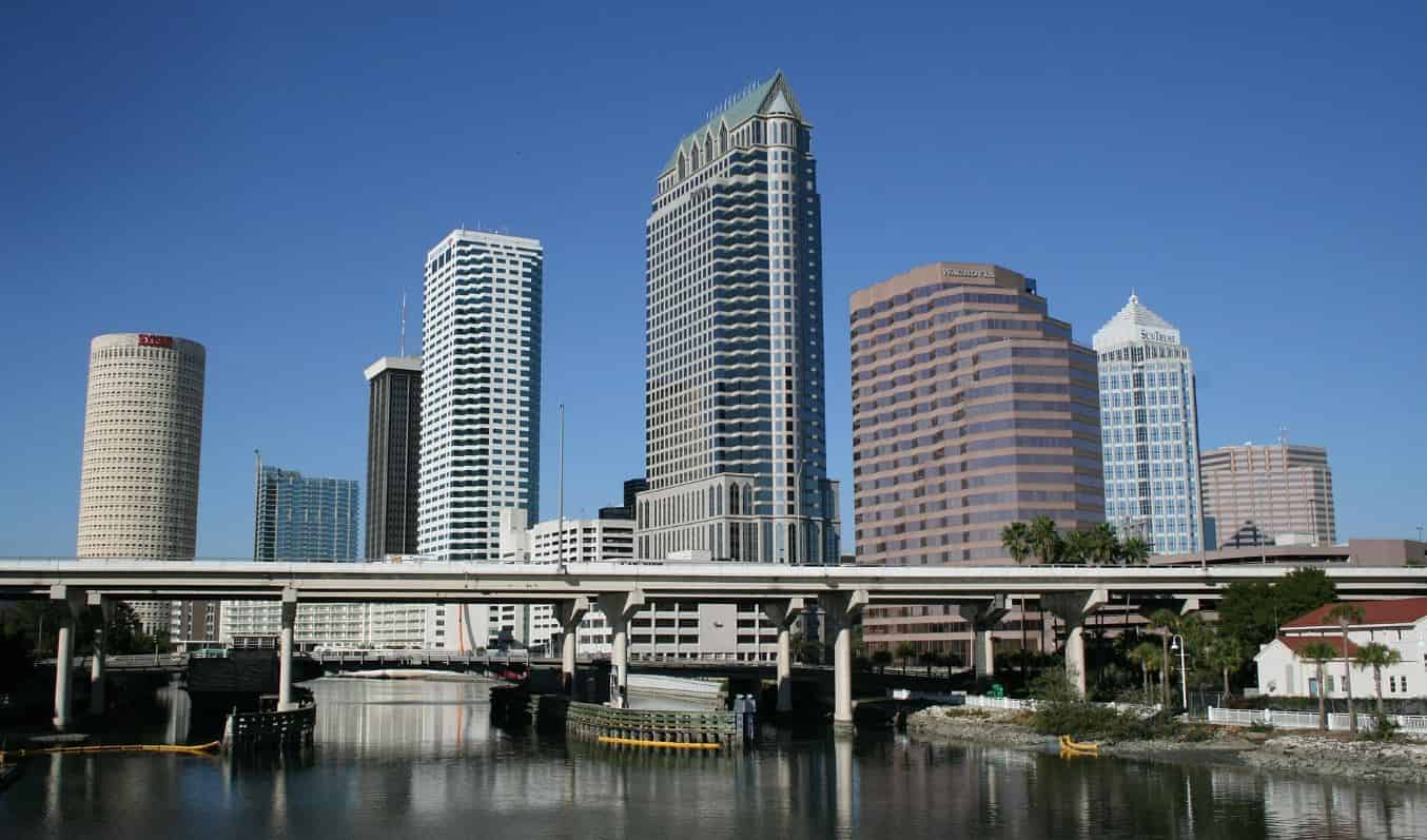 Skyscrapers in Downtown Tampa