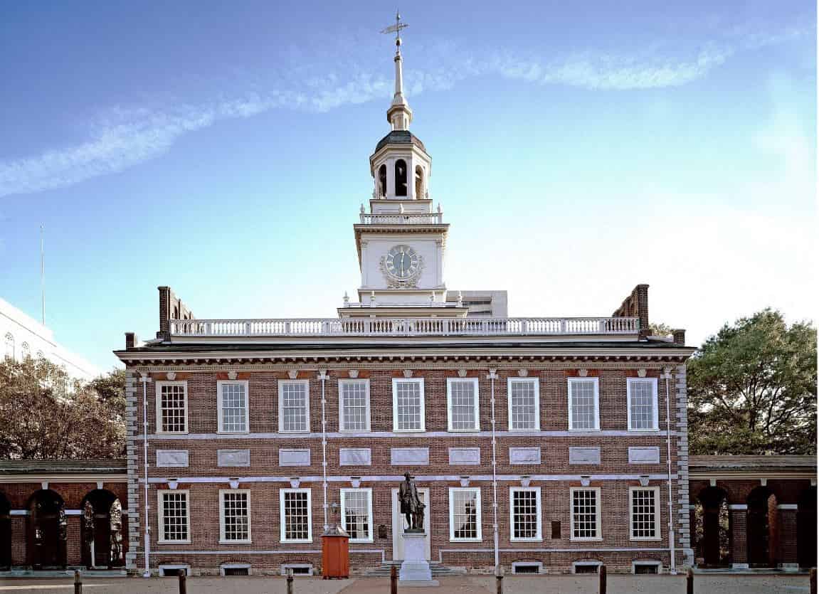 Independence Hall in Philadelphia