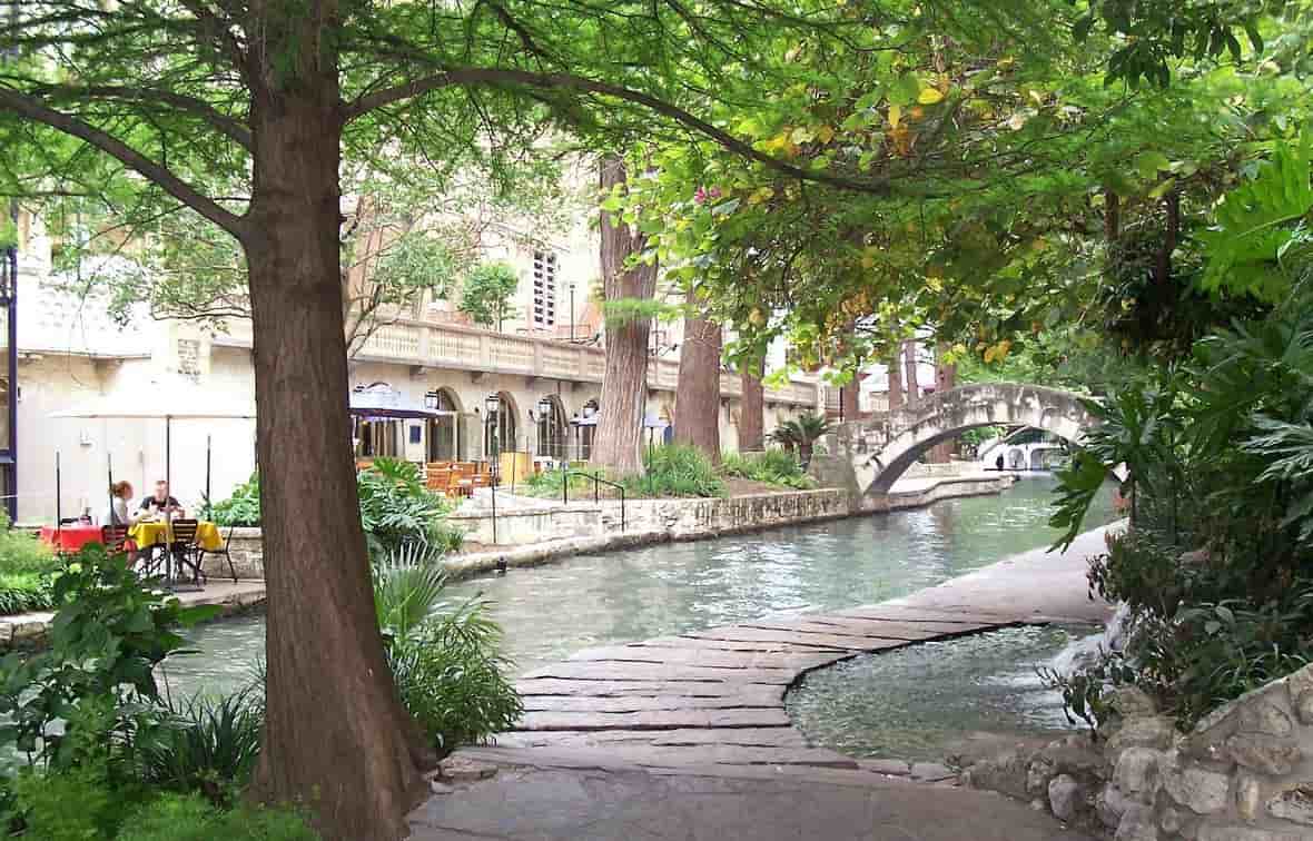 A stream in San Antonio