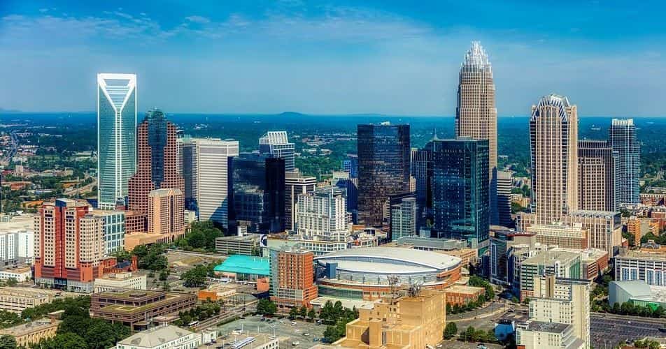 Charlotte city far view 