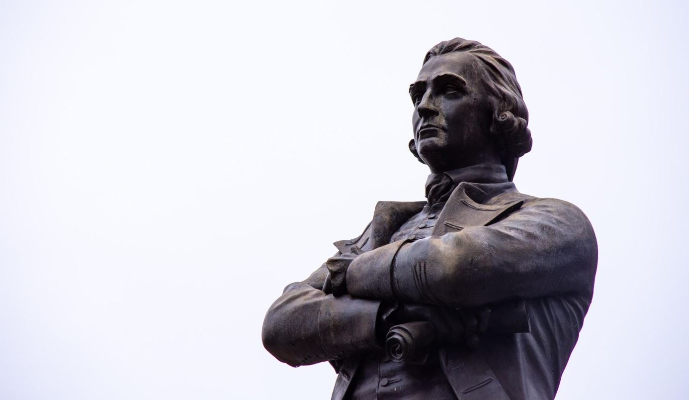Samuel statue in Boston