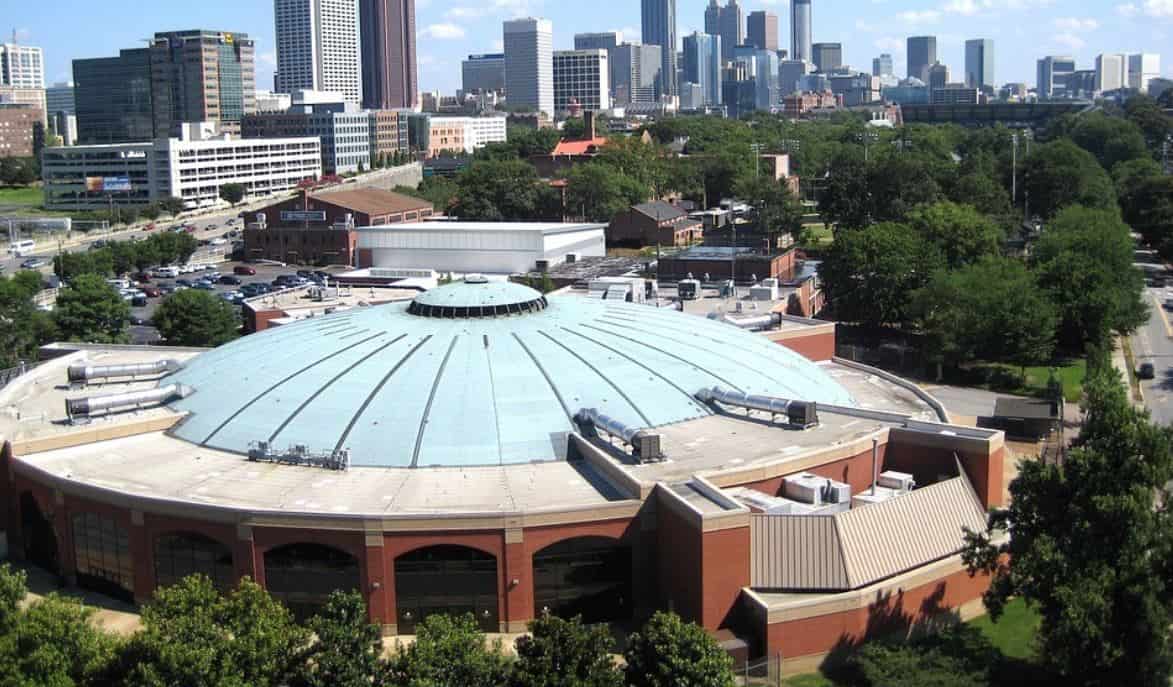 Architectural dome object in Atlanta