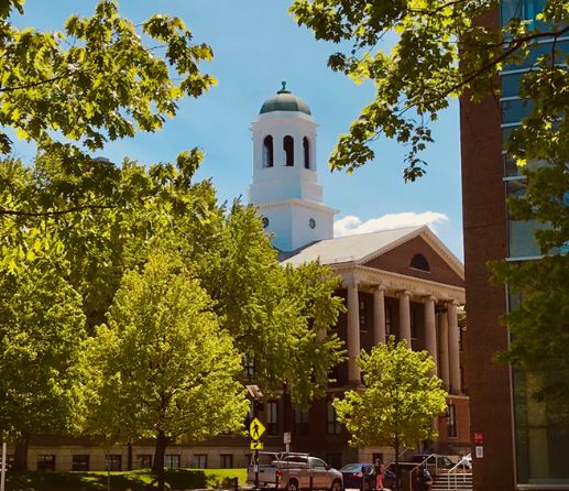 Harvard University in Prospect Hill Boston