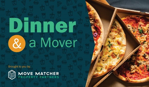 Move Matcher’s Dinner and a Mover makes a difference for busy, hungry residents